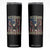 Veterans For Harris Walz 2024 Election Skinny Tumbler American Flag Eagle Grandpa Dad Gifts TB10 Black Print Your Wear