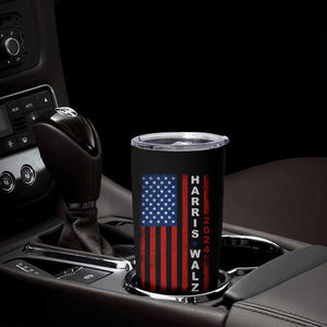 Harris Walz 2024 Election Tumbler Cup Mind Your Own Damn Business American Flag TB10 Print Your Wear