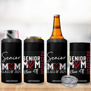 Senior Mom Class Of 2025 Back To School 4 in 1 Can Cooler Tumbler Proud Mom of Graduate Graduation TB10 Print Your Wear