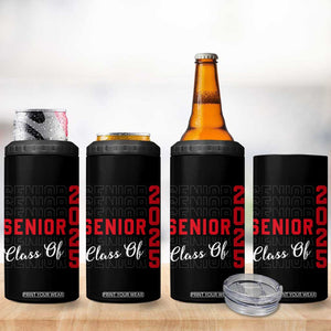 Senior 2025 4 in 1 Can Cooler Tumbler Class of 2025 Graduation Back To School Graduate Graduation TB10 Print Your Wear