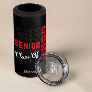 Senior 2025 4 in 1 Can Cooler Tumbler Class of 2025 Graduation Back To School Graduate Graduation TB10 Print Your Wear