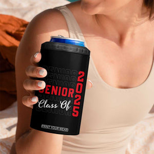 Senior 2025 4 in 1 Can Cooler Tumbler Class of 2025 Graduation Back To School Graduate Graduation TB10 Print Your Wear