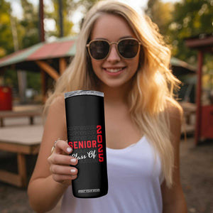 Senior 2025 Skinny Tumbler Class of 2025 Graduation Back To School Graduate Graduation TB10 Print Your Wear