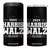 Harris Walz 2024 Election 4 in 1 Can Cooler Tumbler Mind Your Own Damn Business TB10 One Size: 16 oz Black Print Your Wear