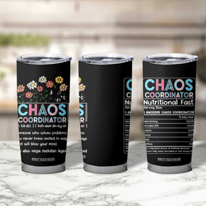 Chaos Coordinator Tumbler Cup Thank You Gift Christmas Gifts for Colleague Coworker Travel Mug TB10 Print Your Wear