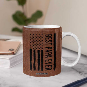 Gifts For Dad Coffee Mug Papa Knows Everything Fathers Day TB10 Print Your Wear
