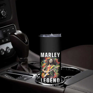 Legend Bob Skinny Tumbler Reggae Music Rastafari Rasta Gift TB10 Print Your Wear