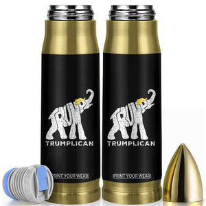 Trump 2024 Election Bullet Tumbler Republican Elephant 45 47 TB10 Black Print Your Wear