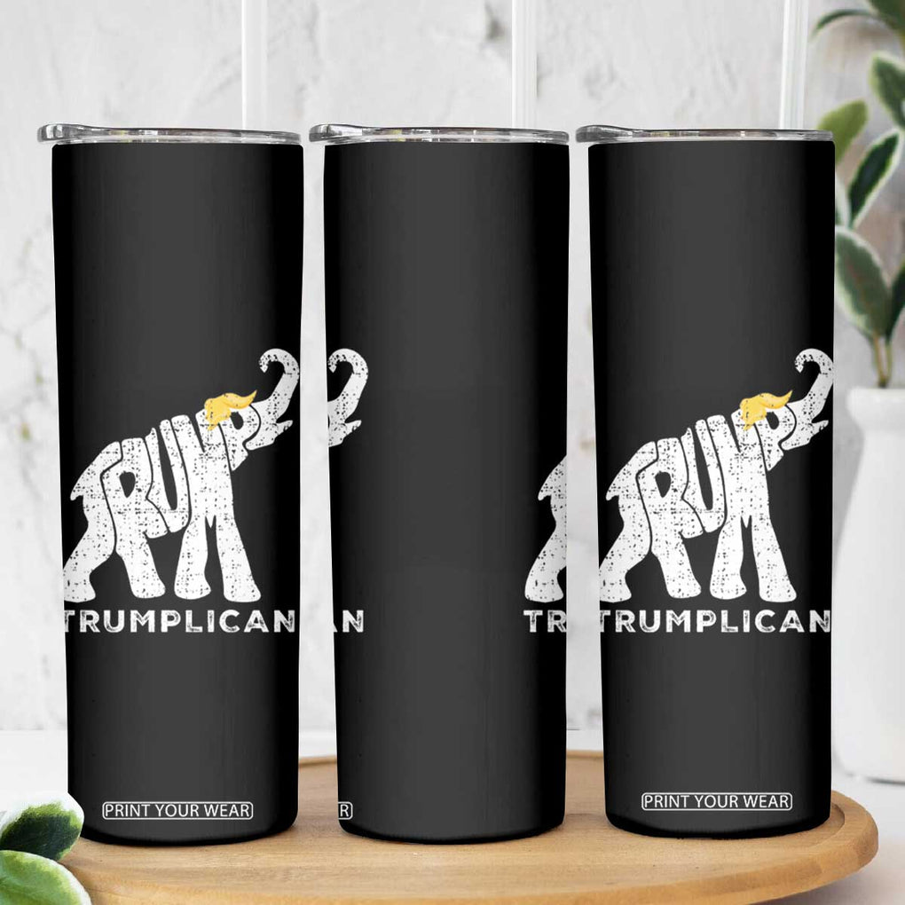 Trump 2024 Election Skinny Tumbler Republican Elephant 45 47 TB10 Print Your Wear