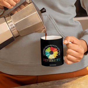 World Peace Supporter Coffee Mug Kindness Peace Equality Love Hope Diversity Human Rights Sunflower TB10 Print Your Wear