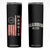 Harris 2024 Election Skinny Tumbler For Kamala President American Flag TB10 Black Print Your Wear