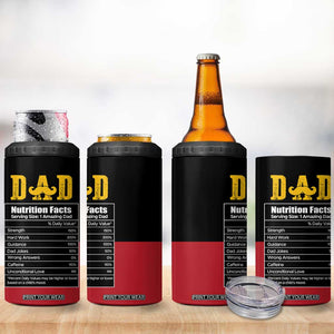 Christmas Gifts for Dad 4 in 1 Can Cooler Tumbler Father's Day Christmas Present from Daughter Son TB10 Print Your Wear