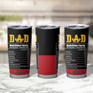 Christmas Gifts for Dad Tumbler Cup Father's Day Christmas Present from Daughter Son TB10 Print Your Wear