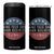 Harris Walz 2024 Election 4 in 1 Can Cooler Tumbler Mind Your Own Damn Business TB10 One Size: 16 oz Black Print Your Wear