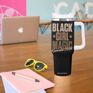 Harris 2024 Election Tumbler With Handle Kamala Madam President Black History Month TB10 Print Your Wear