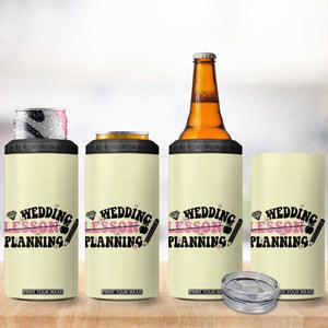 Teacher Wedding Gift 4 in 1 Can Cooler Tumbler Lesson Planning Engaged Gifts for Her TB10 Print Your Wear