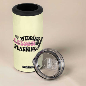 Teacher Wedding Gift 4 in 1 Can Cooler Tumbler Lesson Planning Engaged Gifts for Her TB10 Print Your Wear