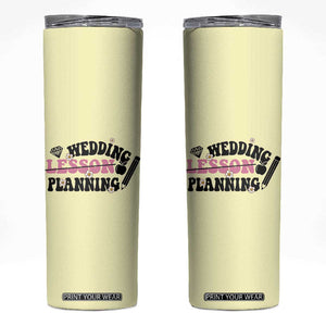 Teacher Wedding Gift Skinny Tumbler Lesson Planning Engaged Gifts for Her TB10 Yellow Print Your Wear