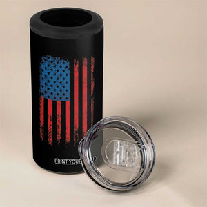 Harris 2024 Election 4 in 1 Can Cooler Tumbler I'm With Kamala First Female President American Flag TB10 Print Your Wear