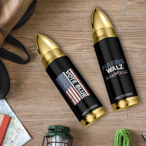 Kamala Harris Tim Walz 2024 Election Bullet Tumbler for President American Flag TB10 Print Your Wear