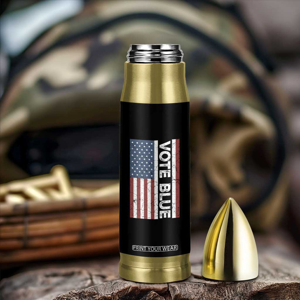 Kamala Harris Tim Walz 2024 Election Bullet Tumbler for President American Flag TB10 Print Your Wear