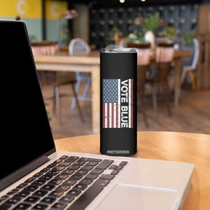 Kamala Harris Tim Walz 2024 Election Skinny Tumbler for President American Flag TB10 Print Your Wear