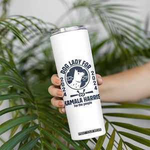 Childless Dog Lady Kamala Skinny Tumbler Harris For The People President 2024 Feminist Womens Power TB10 Print Your Wear