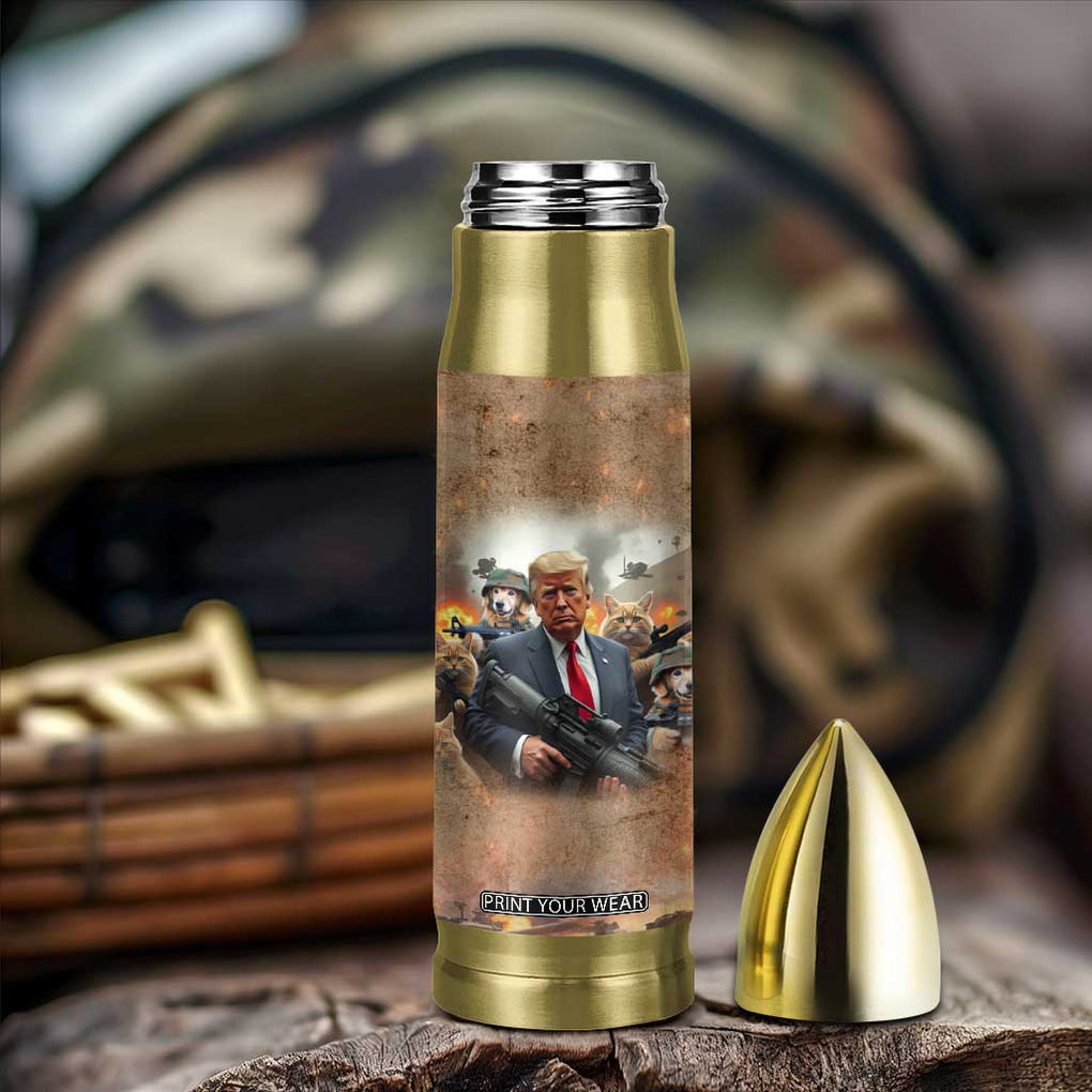 Make Pets Safe Again Trump 2024 Save Our Pets Bullet Tumbler American Flag TB10 Print Your Wear