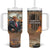 Make Pets Safe Again Trump 2024 Save Our Pets Tumbler With Handle American Flag TB10 One Size: 40 oz Brown Print Your Wear