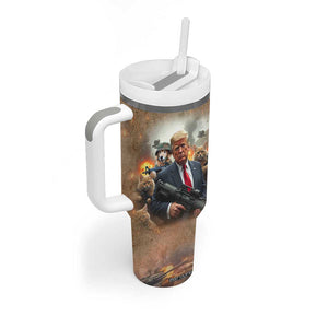 Make Pets Safe Again Trump 2024 Save Our Pets Tumbler With Handle American Flag TB10 Print Your Wear