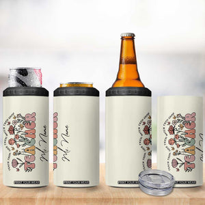 Personalized Teacher Appreciation Gifts 4 in 1 Can Cooler Tumbler Custome Name Back to School Thank You Christmas Gift Bulk TB10 Print Your Wear