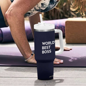 Funny Boss Gifts Tumbler With Handle Birthday Christmas Gift from Employees TB10 Print Your Wear