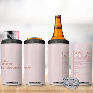 Boss Gifts for Women 4 in 1 Can Cooler Tumbler Boss Lady Mentor Superwoman Christmas Birthday Gift TB10 Print Your Wear