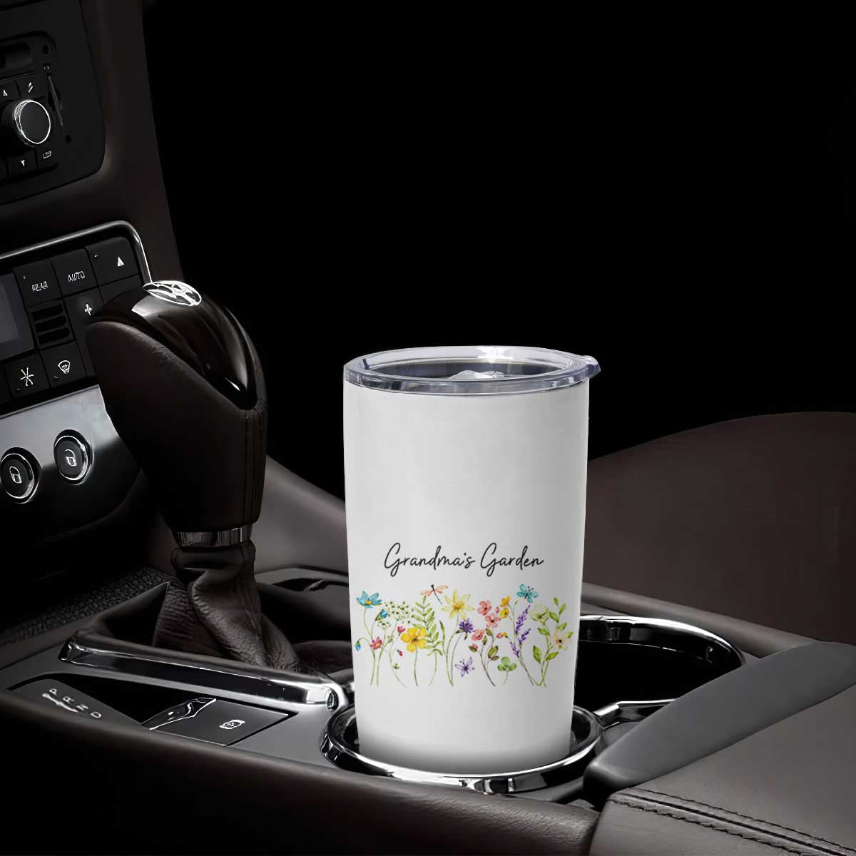 Grandmas Garden Tumbler Cup Flower Mothers Day Gift TB10 Print Your Wear