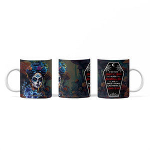 Sugar Skull Coffee Mug Sugar And Spice Gift For Women Girls TB10 Print Your Wear