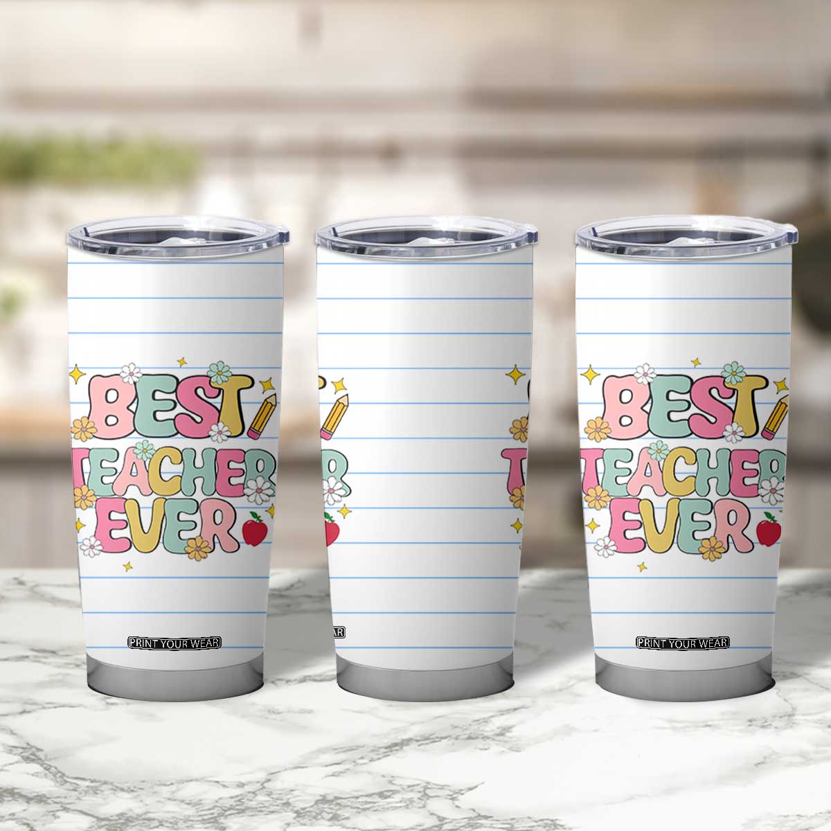 Teacher Tumbler Cup Appreciation Gift For Teachers TB10 Print Your Wear