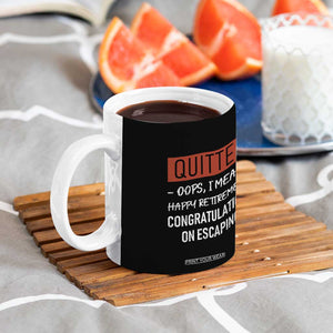 Funny Retirement Gifts Coffee Mug Coworker Leaving Goodbye Gift TB10 Print Your Wear