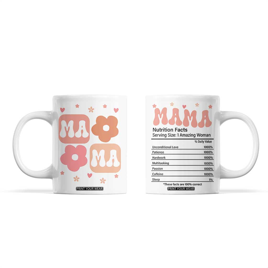 Mama Coffee Mug First Mothers Day Gifts For New Mom TB10 White Print Your Wear