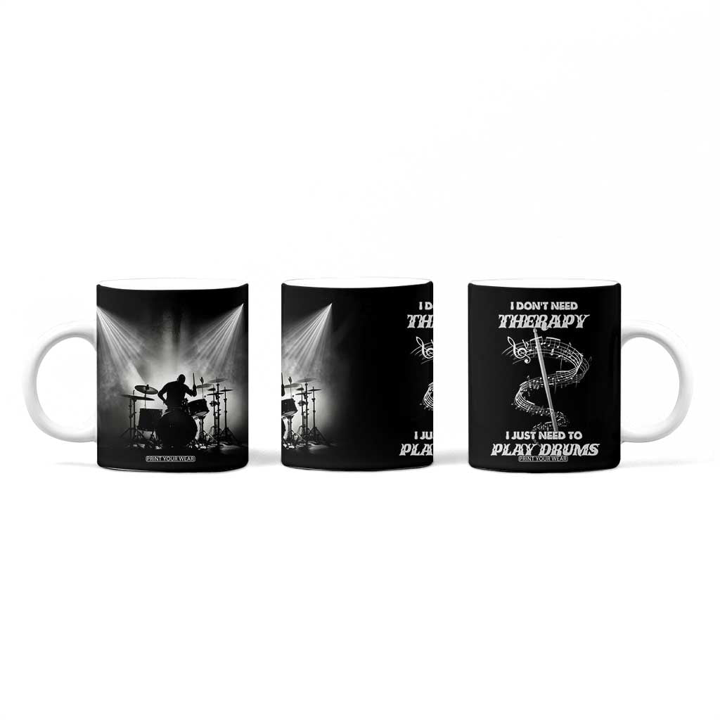 Drummer Coffee Mug Drumstick Rock Music Lover Gift For Drummers TB10 Print Your Wear
