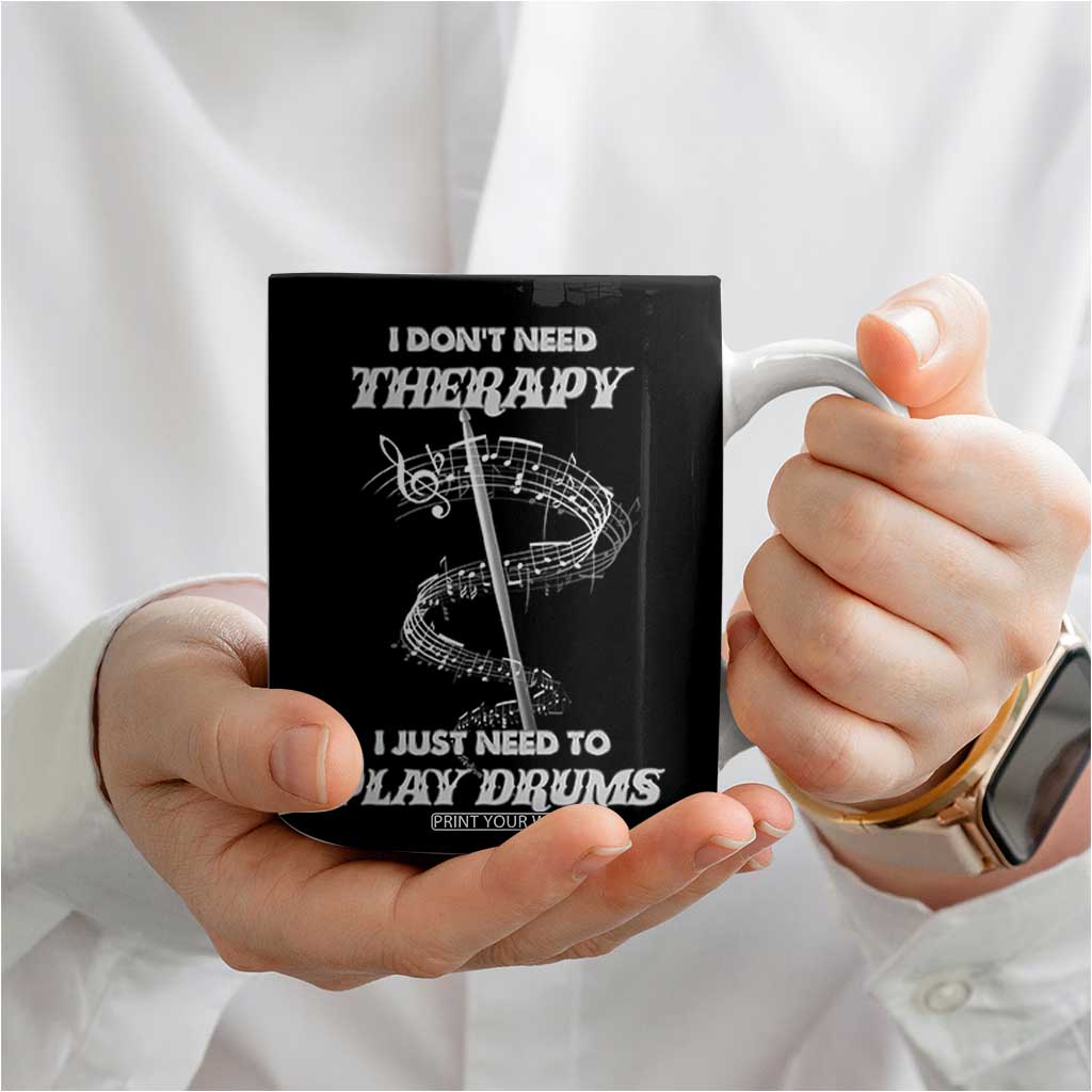 Drummer Coffee Mug Drumstick Rock Music Lover Gift For Drummers TB10 Print Your Wear