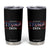 Trump 2024 Tumbler Cup 45 47 American Election Republican Conservative US Flag TB10 Black Print Your Wear