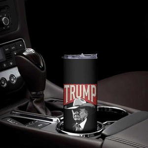 Trump Cowboy Western Skinny Tumbler 2024 Election TB10 Print Your Wear