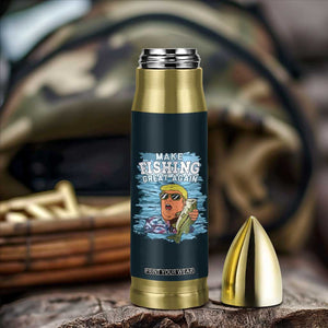 Trump 2024 Fisherman Angler Gift Bullet Tumbler Make Fishing Great Again Ryder Cup TB10 Print Your Wear