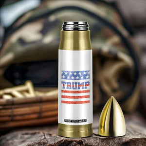 Trump Bullet Tumbler 45-47 2024 American Election Republican Conservative US Flag TB10 Print Your Wear