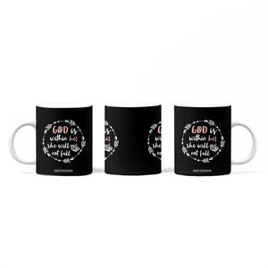 Religious Gift For Her Coffee Mug God Is Within Her She Will Not Fall Bible Verse TB10 Print Your Wear