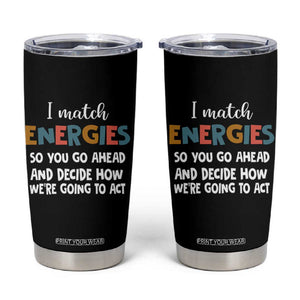 Funny Retirement Gift Tumbler Cup Officially Retired Let The Fun Begin TB10 Navy Print Your Wear