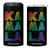 Kamala 2024 4 in 1 Can Cooler Tumbler LGBTQ Gay Pride Lesbian Support Madam President Fans Of Harris Gift TB10 One Size: 16 oz Black Print Your Wear