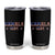 Kamala 2024 Tumbler Cup Retro American USA Flag Kamala Madam President Fans Of Harris Gift TB10 Black Print Your Wear