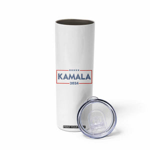 Kamala 2024 Skinny Tumbler Retro Madam President Fans Of Harris Gift TB10 Print Your Wear