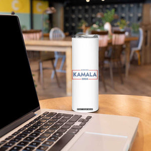 Kamala 2024 Skinny Tumbler Retro Madam President Fans Of Harris Gift TB10 Print Your Wear